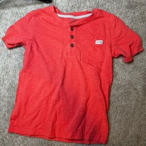 Boys Short Sleeve Henley